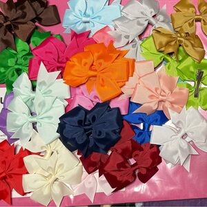 Colorful Kids Hair Bows